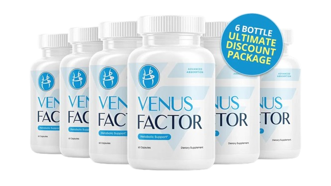 Venus Factor six bottle supply package with free shipping