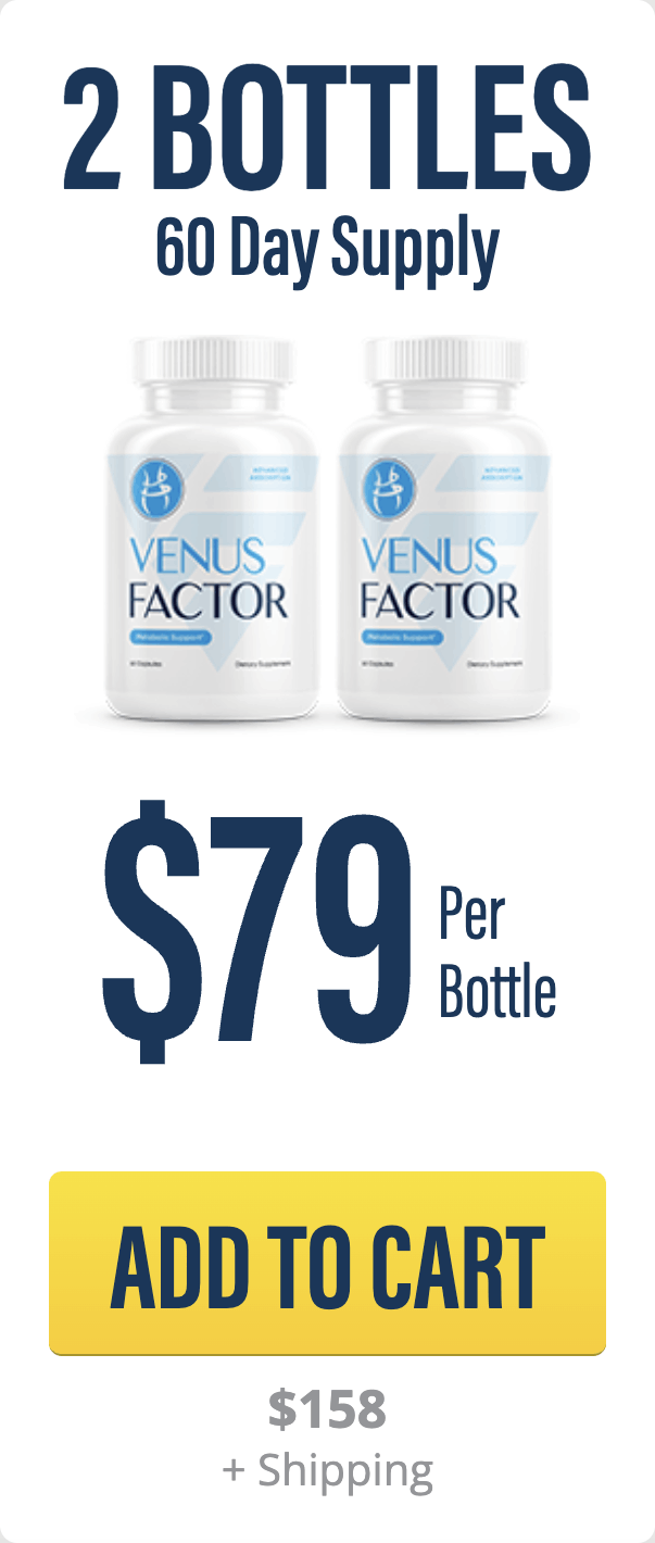 Venus Factor 60 day supply two bottles package